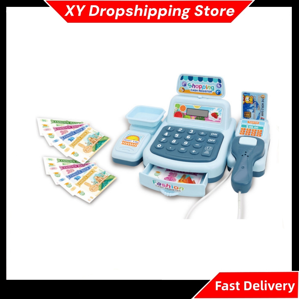 Toy Cash Register - Игровой набор «Касса» для супермаркета, игрушка