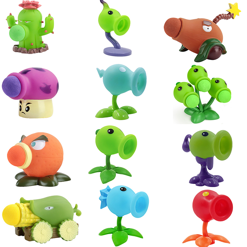 Kids Zombie Toys - 1 шт. растения против зомби Peashooter